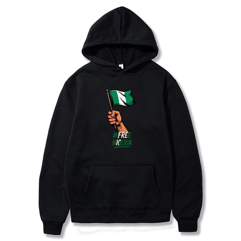 Nigeria Raised Fist Hoodie