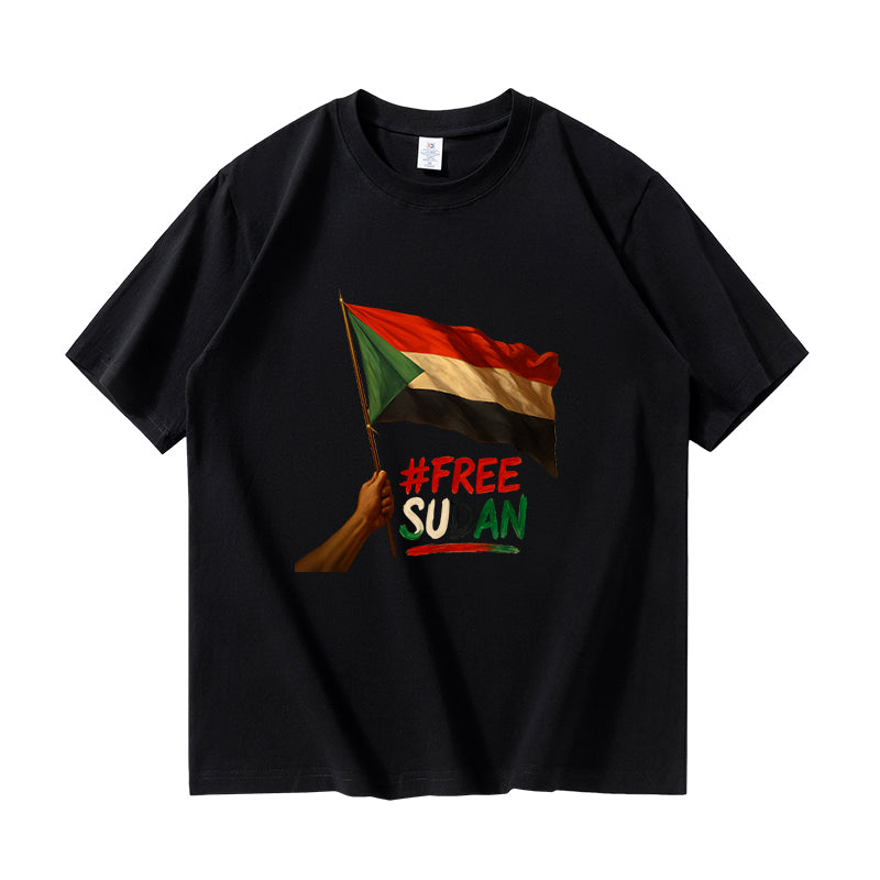 Sudan Raised Flag Tee