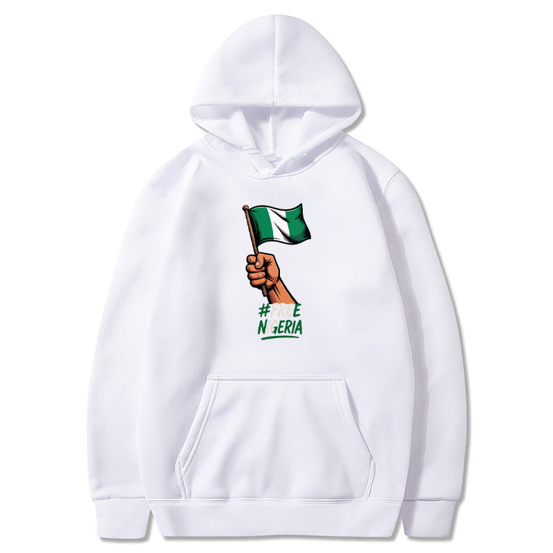 Nigeria Raised Fist Hoodie