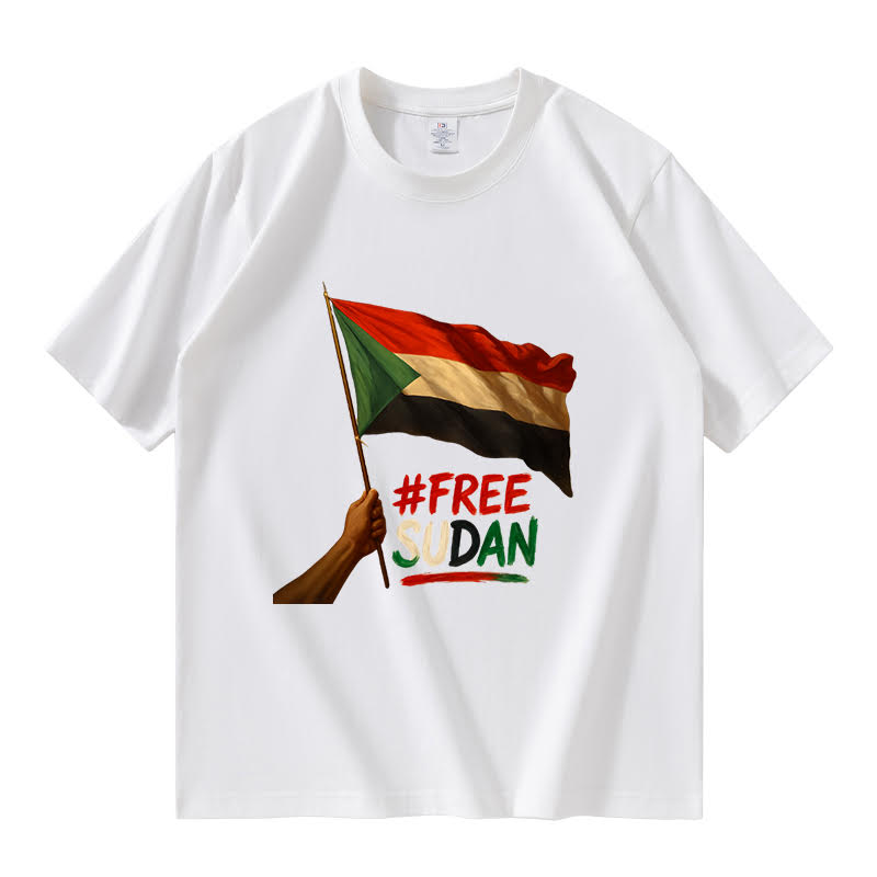 Sudan Raised Flag Tee